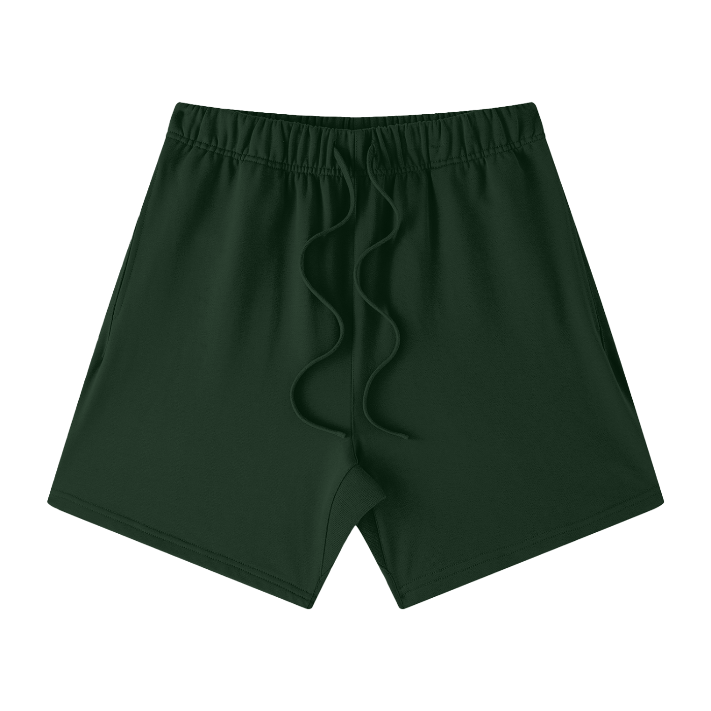 Unisex Earth Tone Loose Fit Cotton Shorts