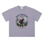 Rocky Mountain High Heavyweight Drop Shoulder Cotton T-Shirt
