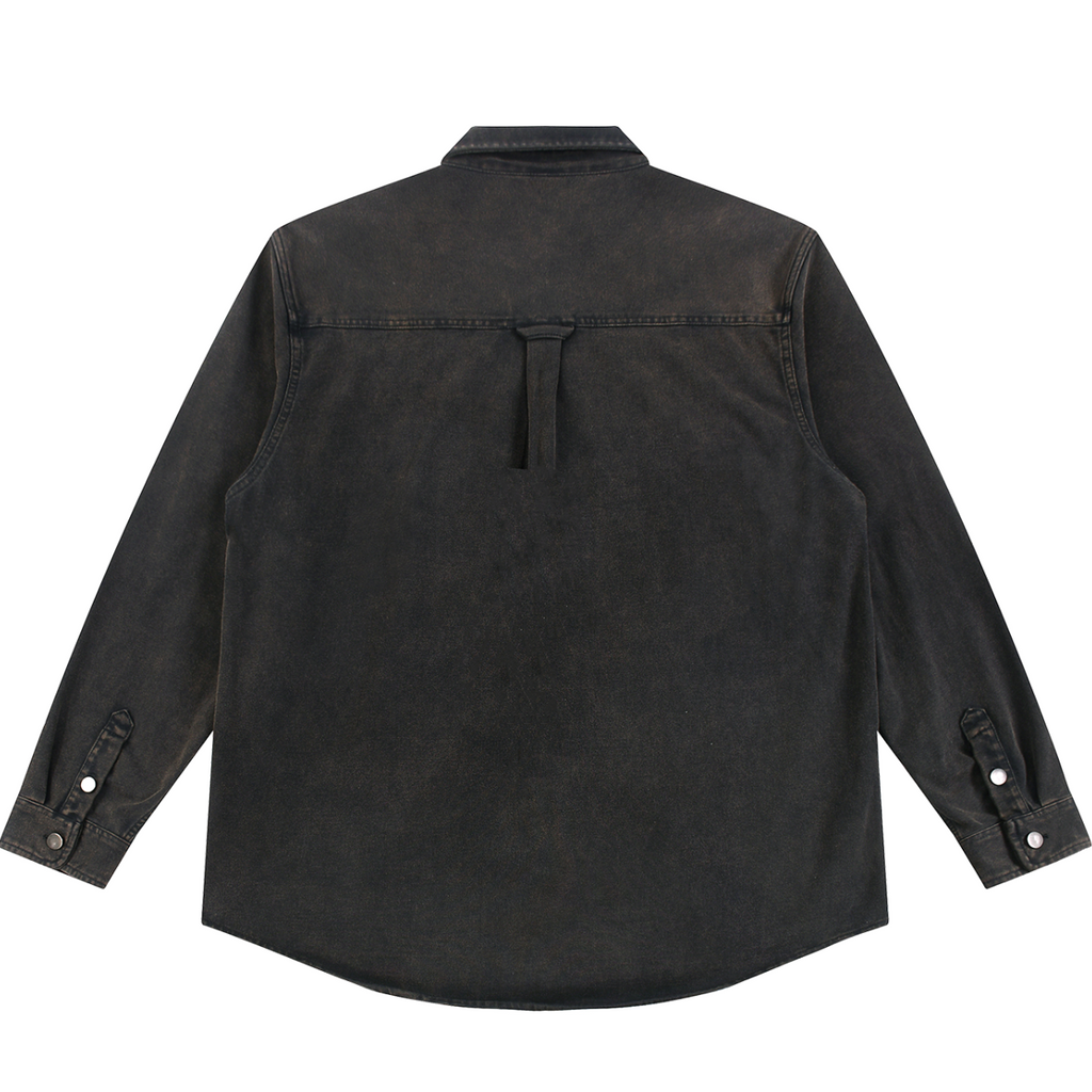Denim Vintage Washed Heavyweight Shirt