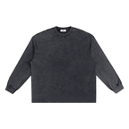 Snow Washed Frayed Edge T-Shirt