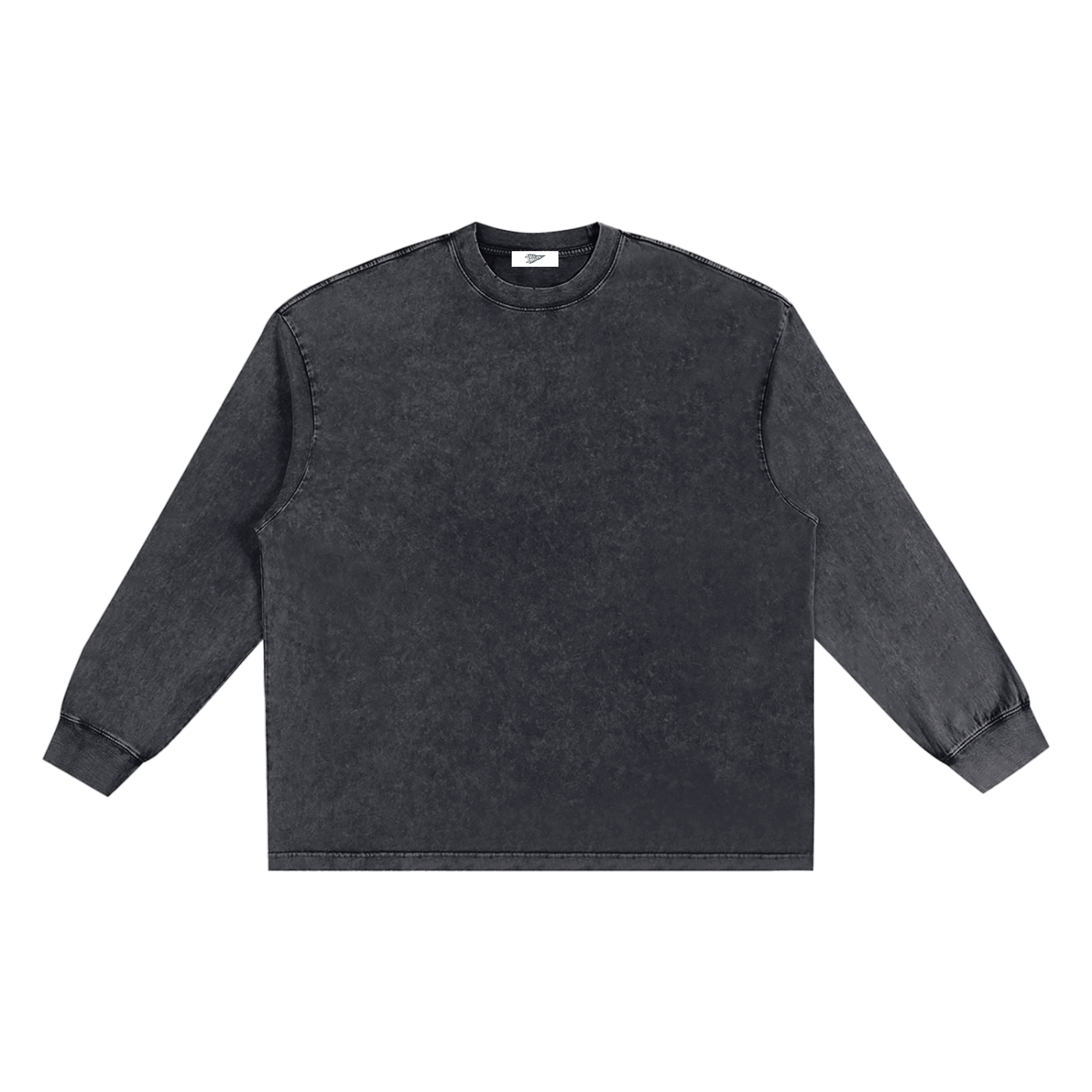 Snow Washed Frayed Edge T-Shirt