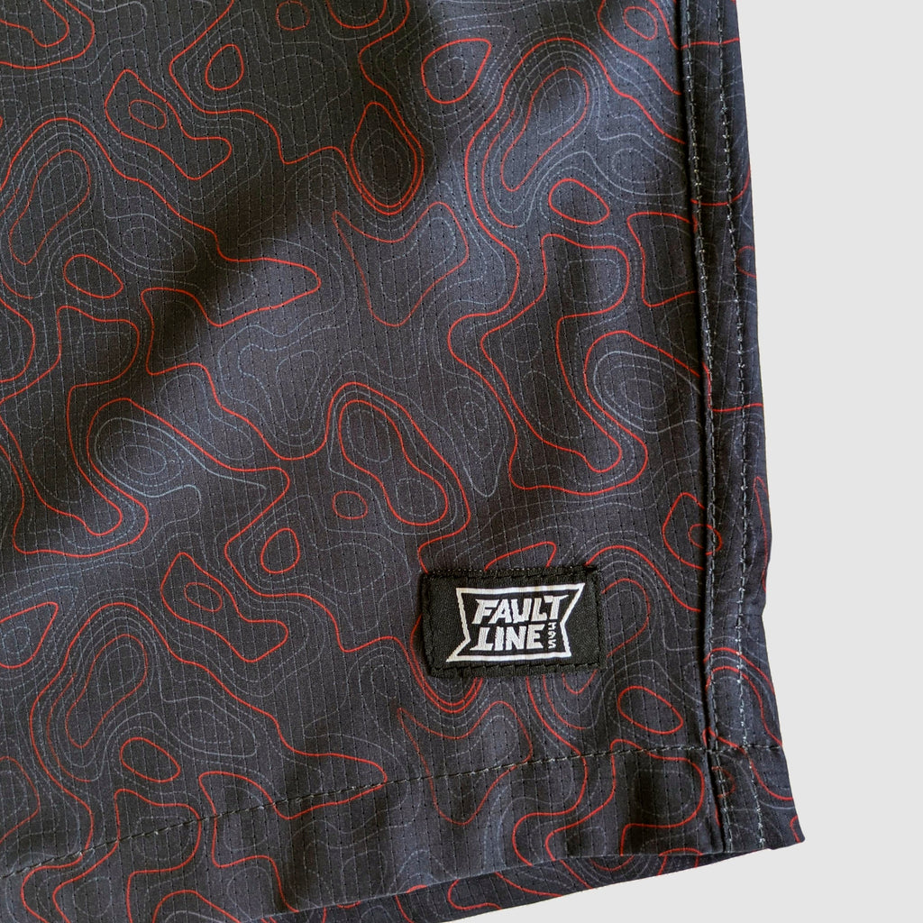 Langley Tech Short - Carbon/Topo