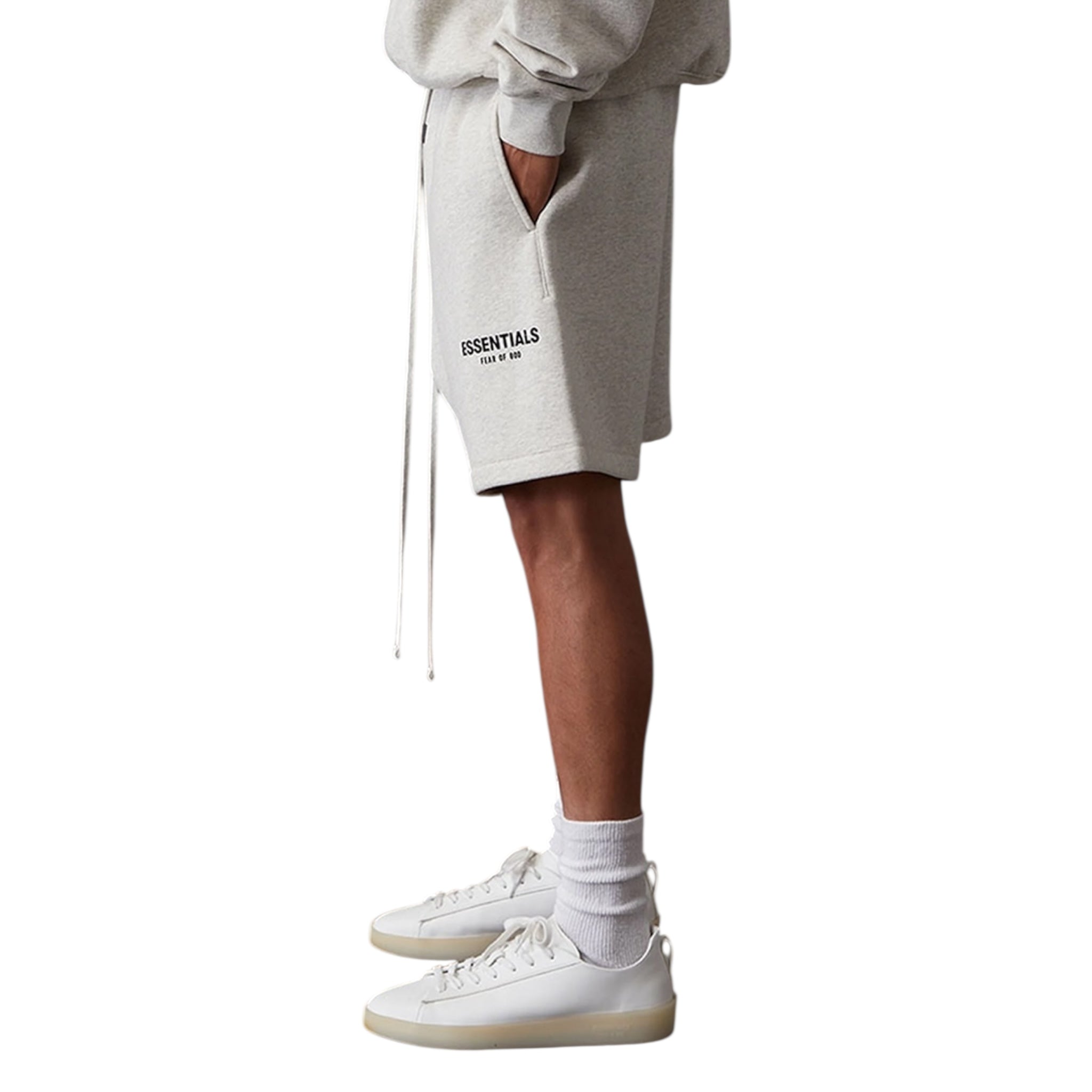 Fear of God Essentials Light Oatmeal Shorts
