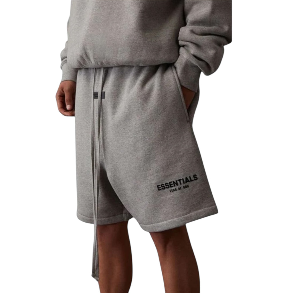 Fear of God Essentials Dark Oatmeal Shorts