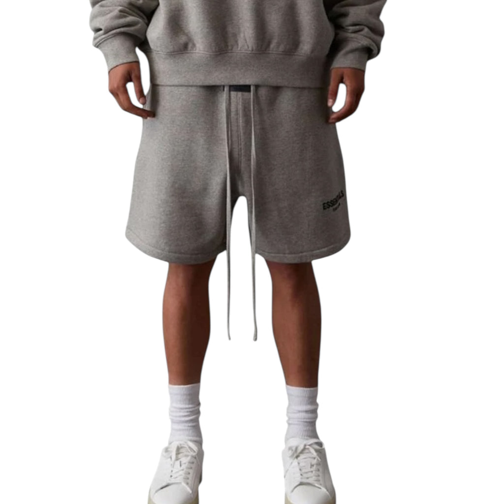 Fear of God Essentials Dark Oatmeal Shorts