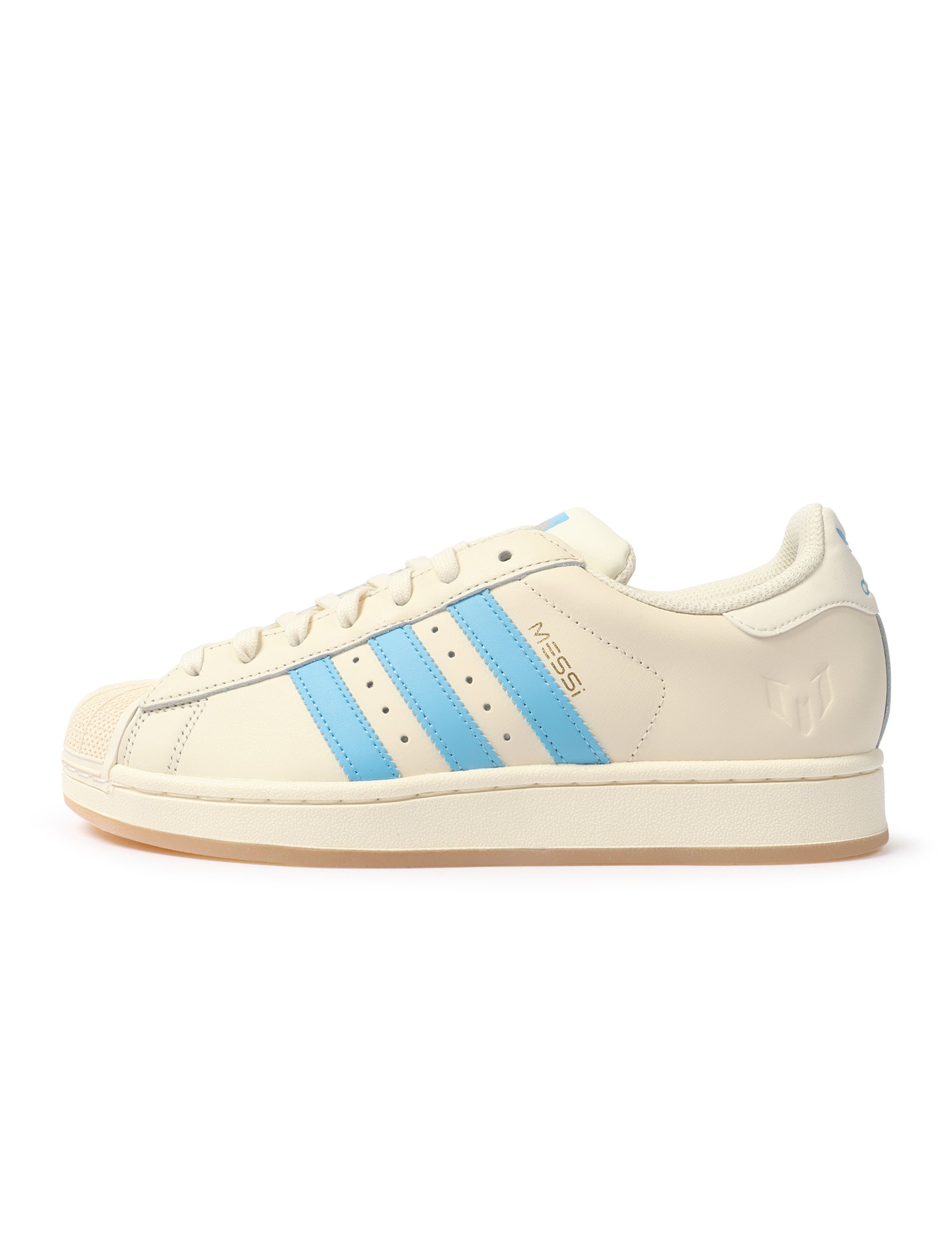 Adidas Mens Superstar Messi - Cream