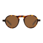 AW Round Retro Sunglass with Polarized Lens