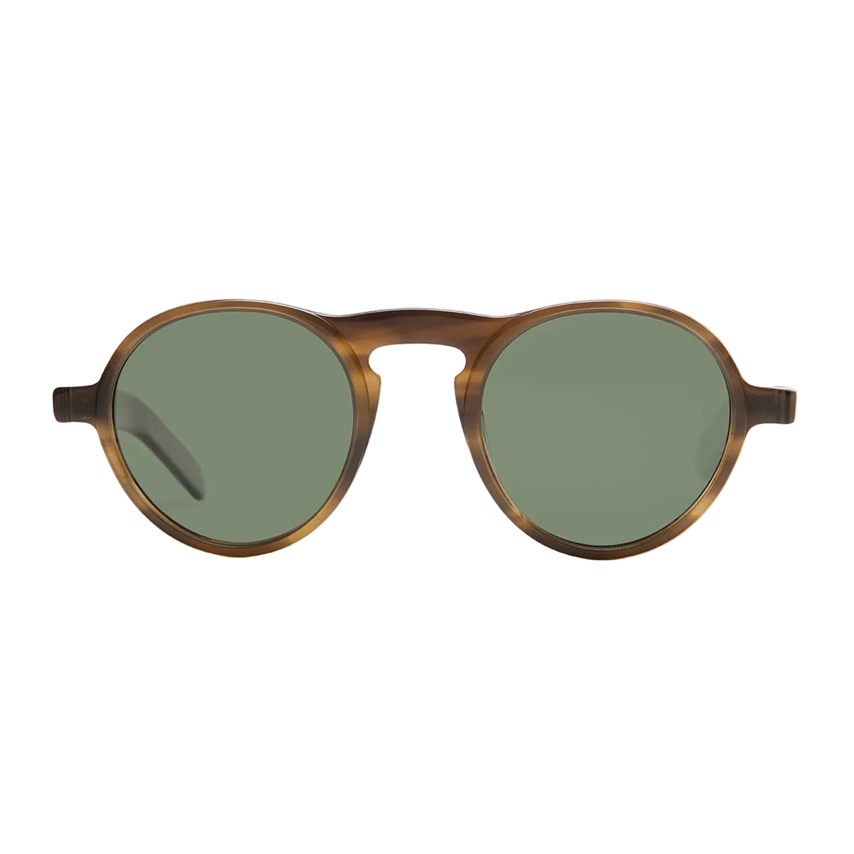 AW Round Retro Sunglass with Polarized Lens