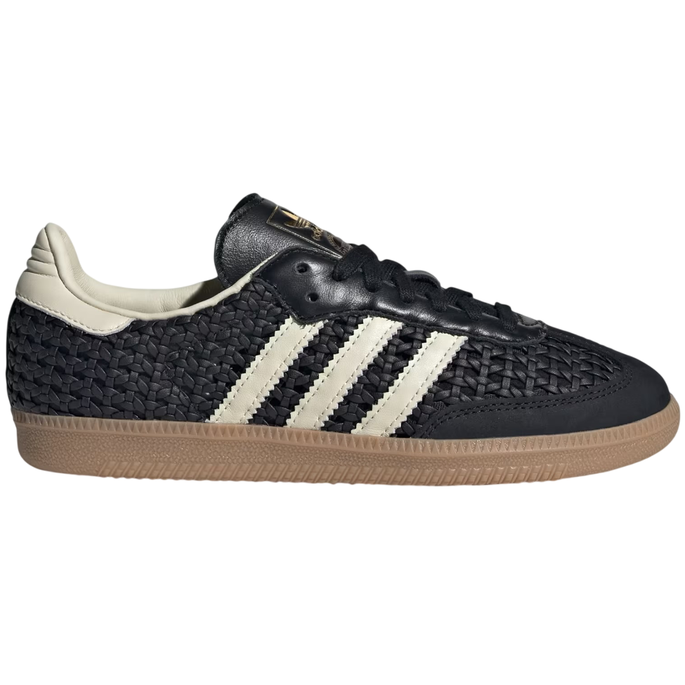 Adidas Samba OG Basketweave Black Cream White