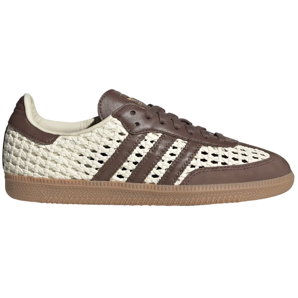 Adidas Samba OG Basketweave Cream White Earth Strata