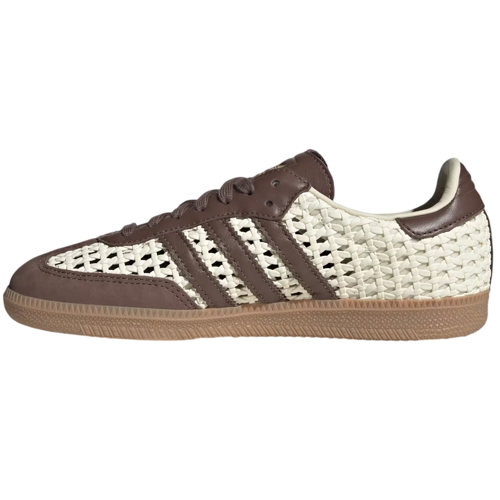 Adidas Samba OG Basketweave Cream White Earth Strata