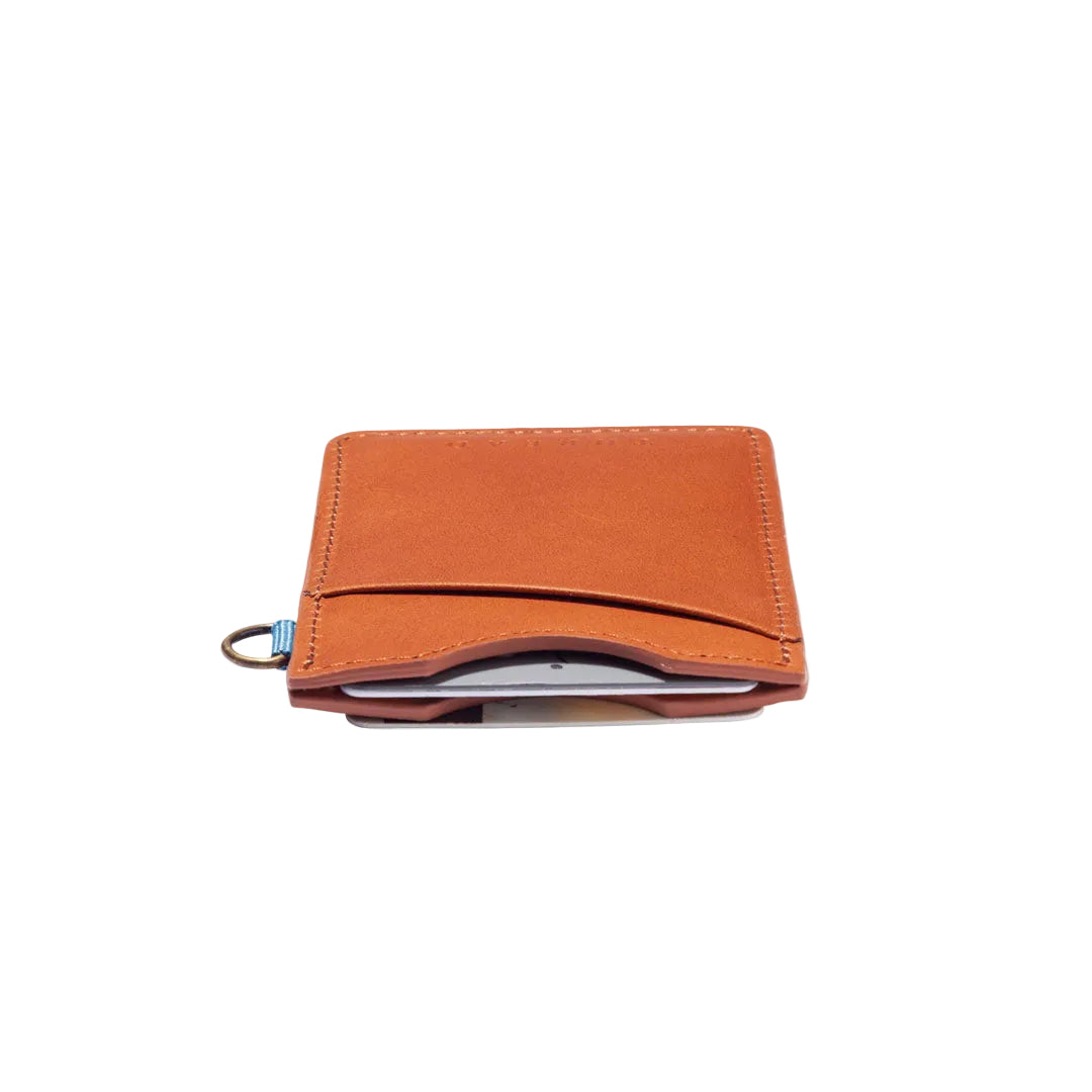 Thread Vertical Leather Wallet - Teton