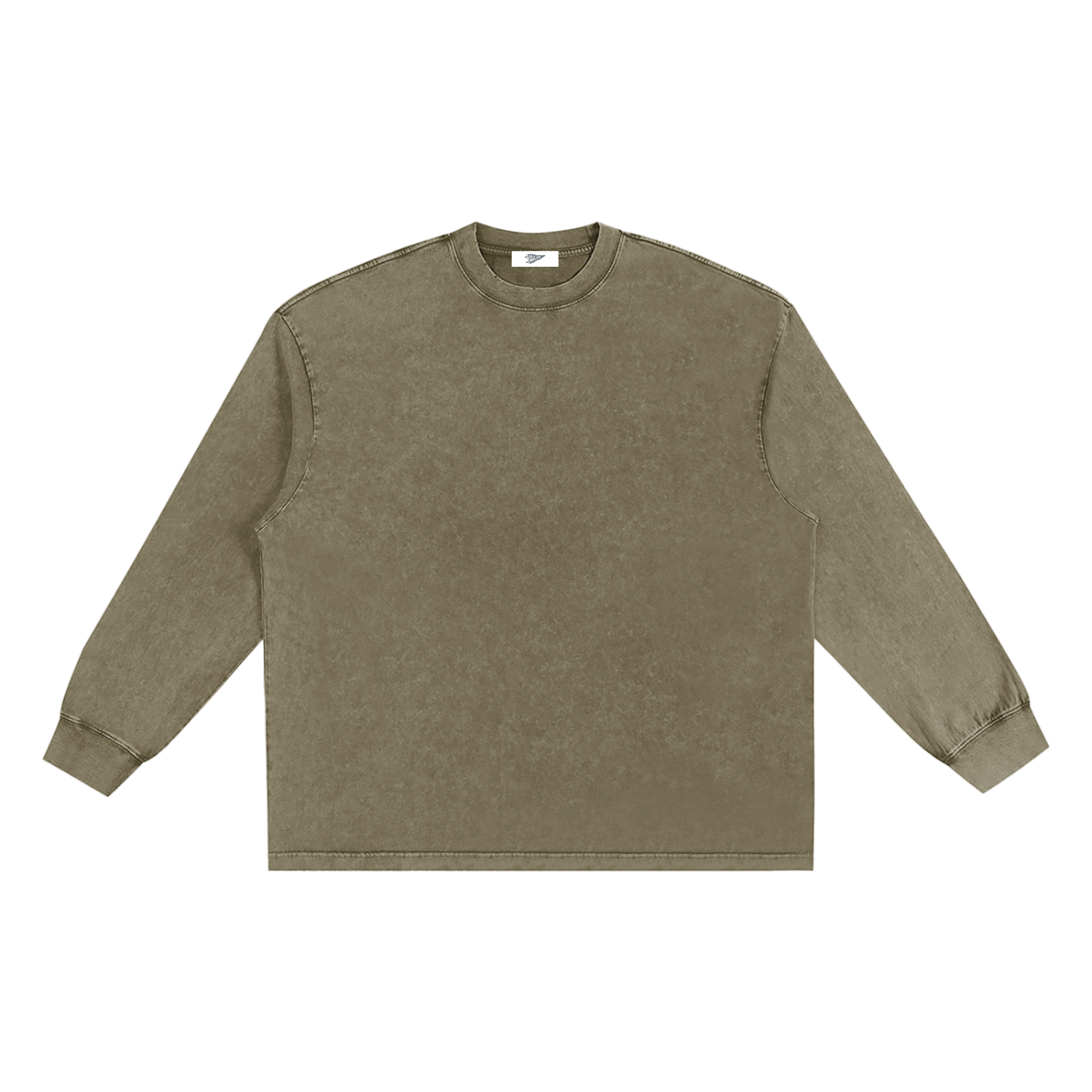 Snow Washed Frayed Edge T-Shirt