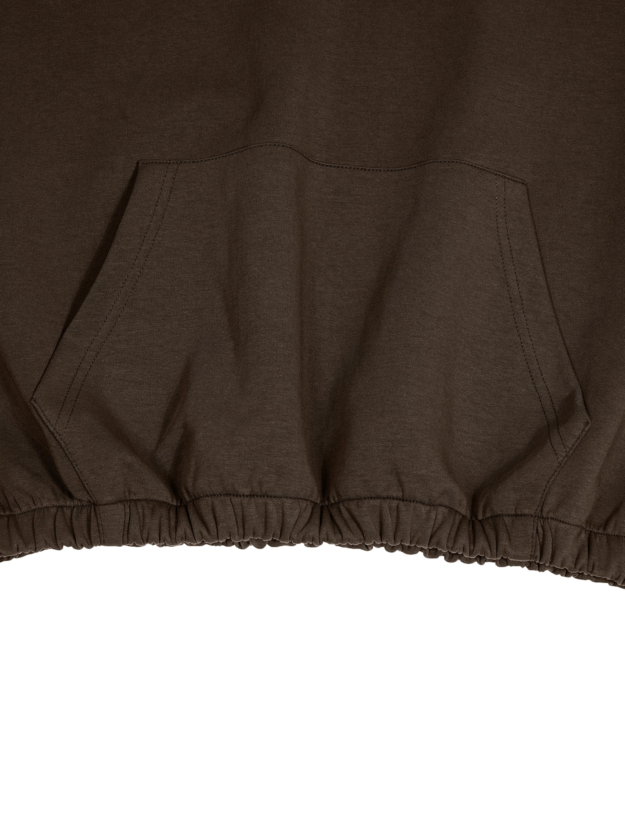 Boxy Cinched Hem Hoodie